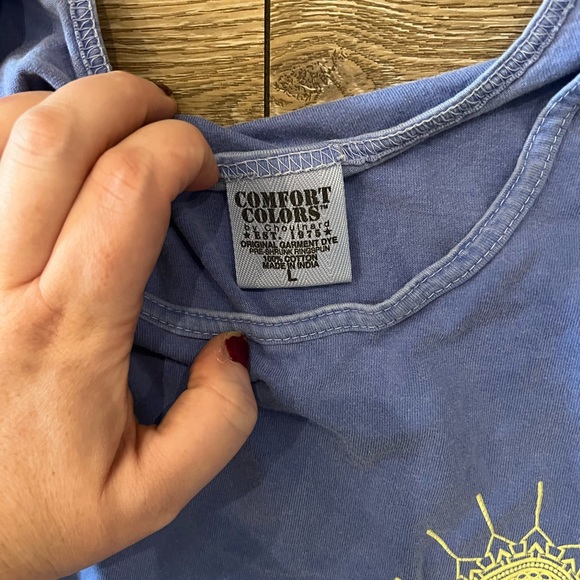 Comfort Colors Alpha Chi Omega tank - Picture 2 of 3